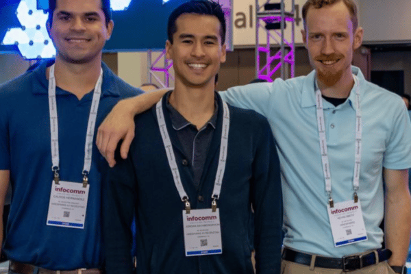 HireSparks representing at the 2019 InfoComm in Orlando on June 27 2019