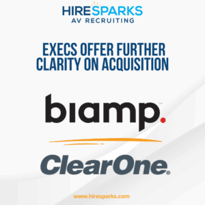 Biamp has announced the acquisition of select assets from ClearOne, marking a strategic move to bolster its audio engineering foundation and accelerate future product innovation.